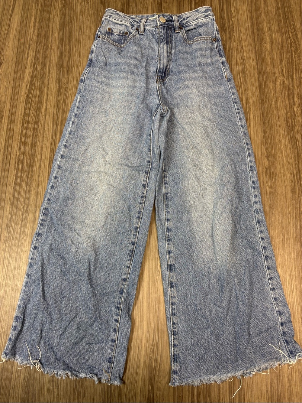 Pacsun Puddle Wide Leg Jeans Size 23